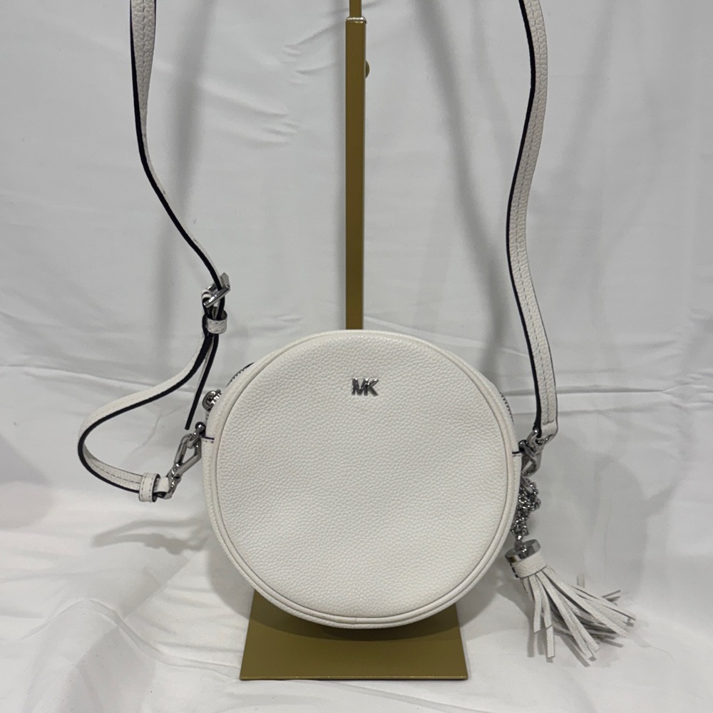Michael Kors Round White Crossbody Bag